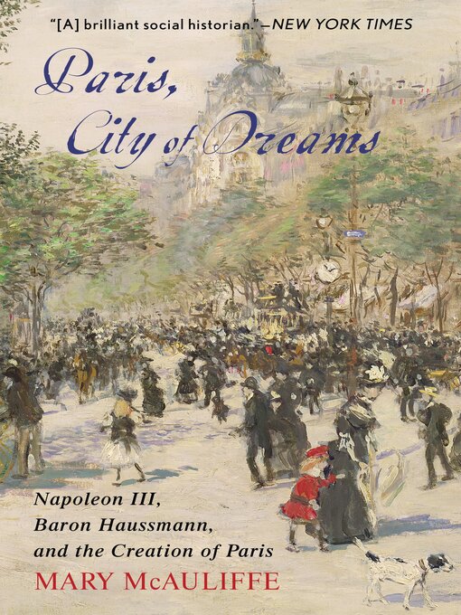 Title details for Paris, City of Dreams by Mary McAuliffe - Wait list